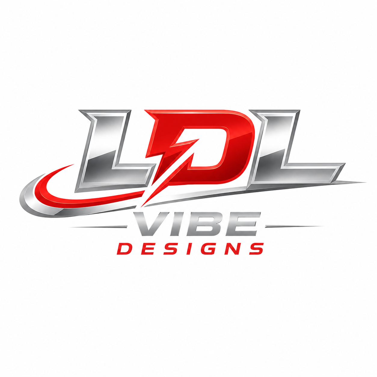 LDL Vibe Designs logo on white background