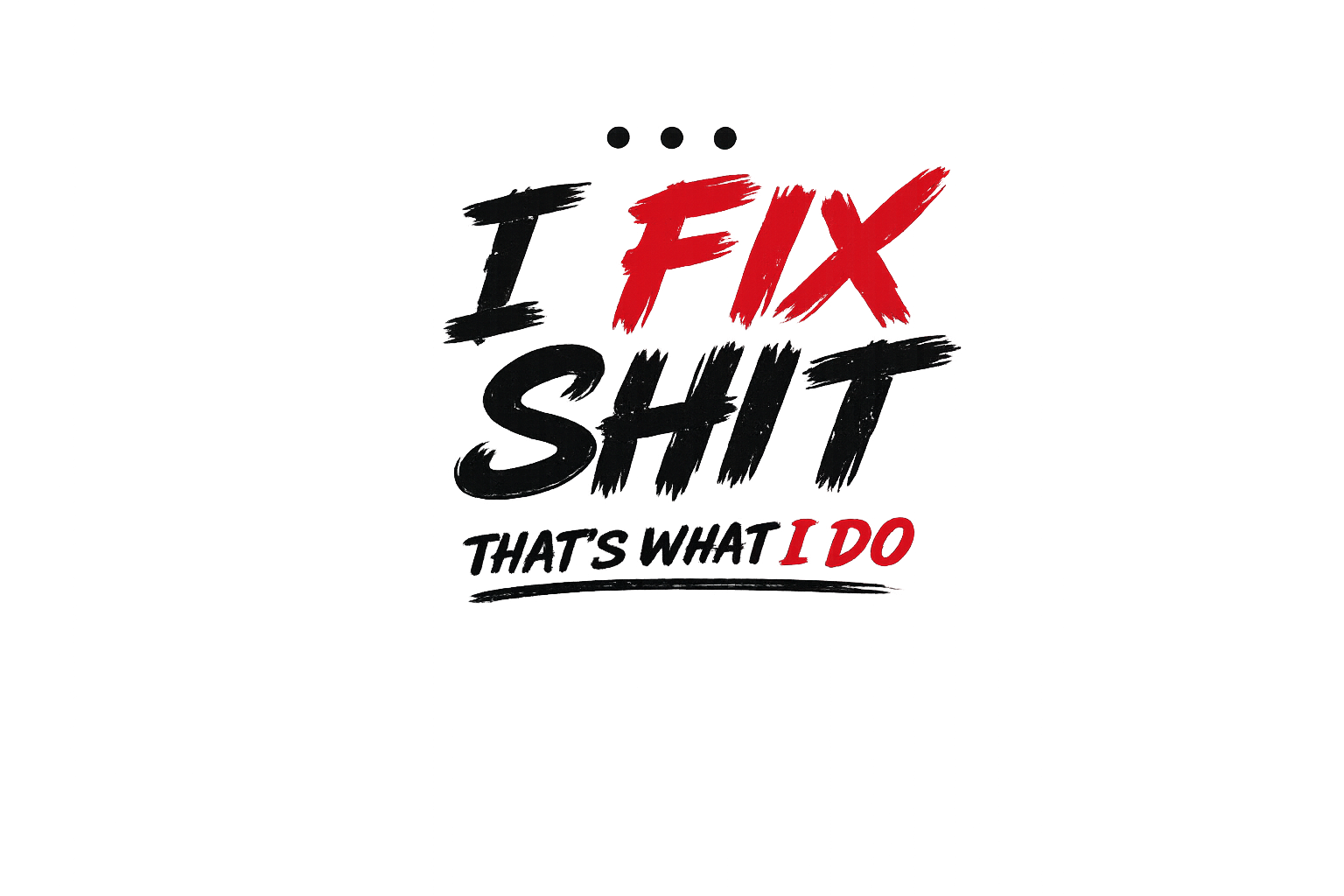Funny mug typography design